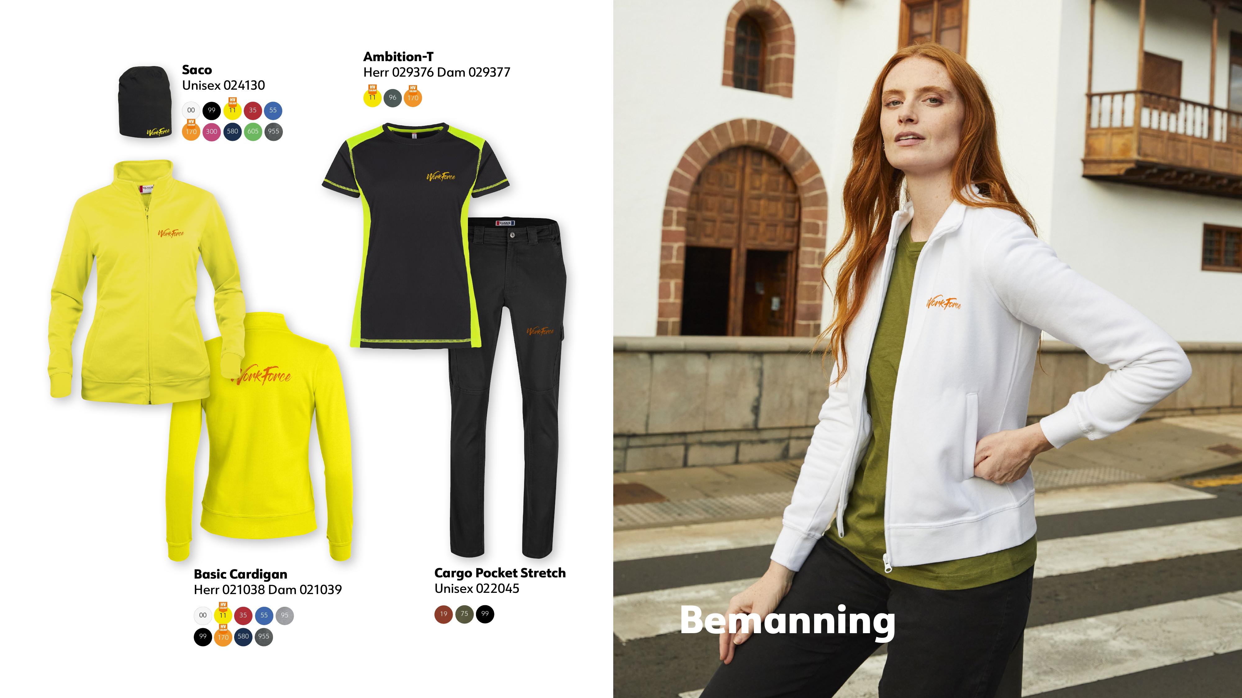 Profilkläder för bemanning